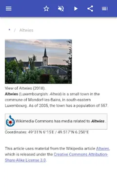 Cities in Luxembourg android App screenshot 13